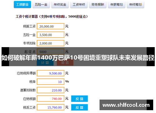 如何破解年薪1400万巴萨10号困境重塑球队未来发展路径